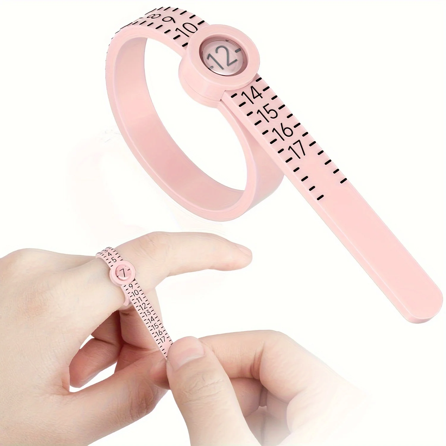 Tape Measure - أداة قياس الخواتم الأمريكية 1-17 رينج