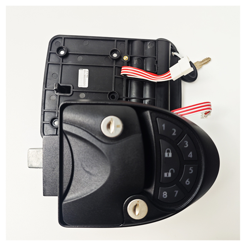 قفل مشفر للباب مع جهاز تحكم عن - مراجعة Door Lock وسعره