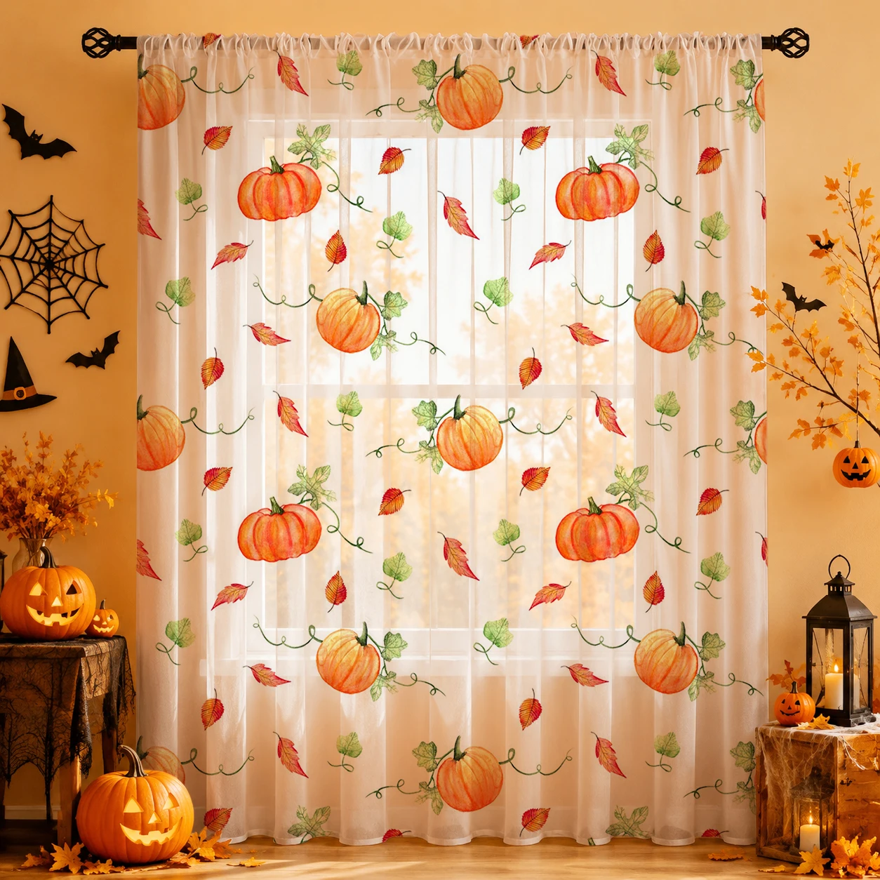 قطعة واحدة من ستارة الفوال الش - مراجعة Curtain Rods وسعره