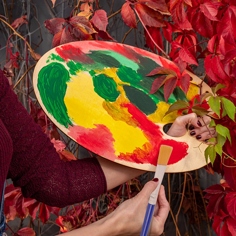 100 قطعة من فرش الطلاء المسطحة - مراجعة Paint Brush وسعره