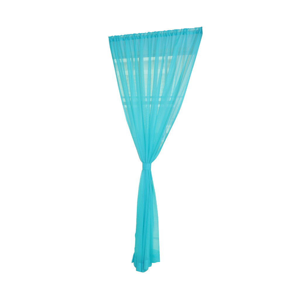 ستائر شفافة من الفوال للنوافذ، - مراجعة Curtain Rods وسعره